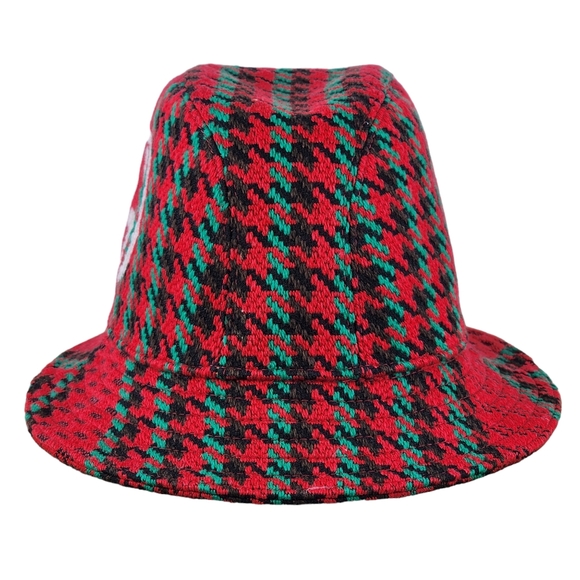 Gucci Tweed Wool Houndstooth Interlocking GG Bucket Hat - Picture 5 of 9